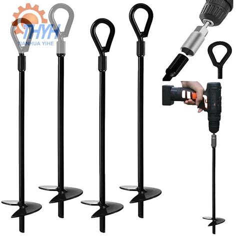 Steel Ground Anchor Pole Anchor Earth Anchor 80u Auger China Machine