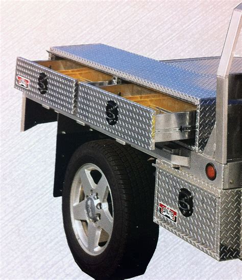 Brute Heavy Duty Flatbed Top Sider Tool Box With Drawers Worktrucksusa