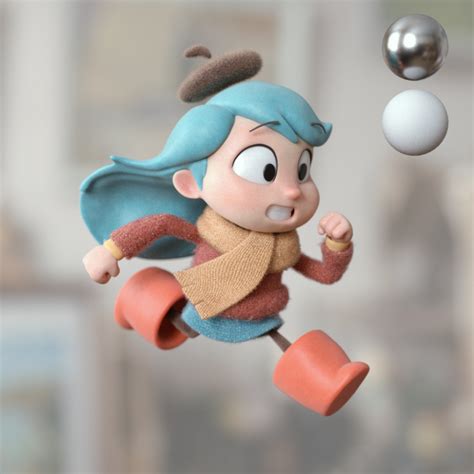 Hilda By Magnocoutinho Character Art 3d Cgsociety 3d Character