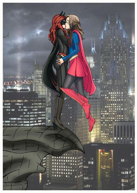 Batwoman And Supergirl Cw Elseworlds By Millyart On Deviantart Batichica Dc Comics C Mics
