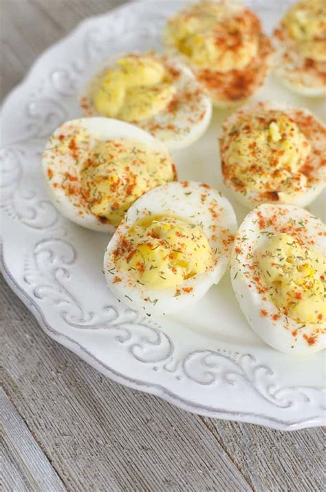Classic Deviled Eggs Stylish Cravings Appetizer Recipes