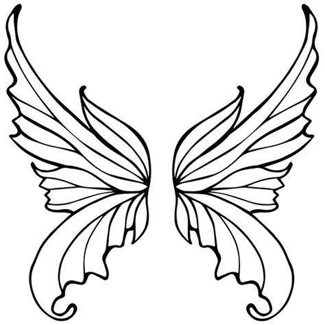 Wings Temporary Tattoos 691 Fairy Wings Drawing Wings Drawing