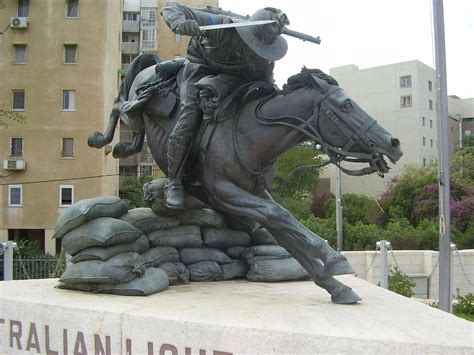 Australian Light Horse Memorial Beersheba Horses Horse Memorial
