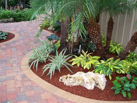 Pin By Lorna Danielian On Landscaping Tropical Landscaping Front