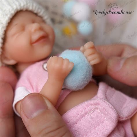 Mini Silicone Baby 6 Camille Handmade Soft Full Mini Silicone Baby