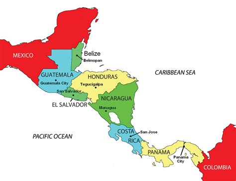 Central America Introduction To World Regional Geography
