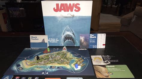 Play As The Shark Or The Heroes In New Jaws Board Game Available Now