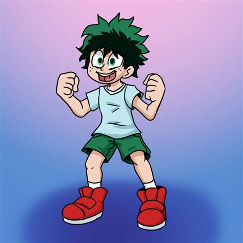 Kid Izuku By Indomidodorex On Deviantart