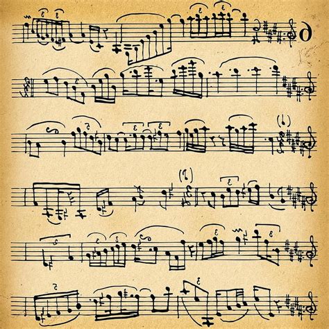 Vintage Sheet Music Printable