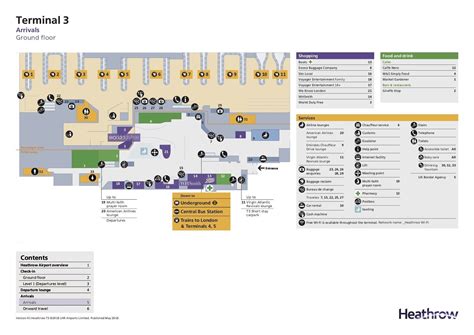 Heathrow Airport Map Guide Maps Online In 2022 Airport Map