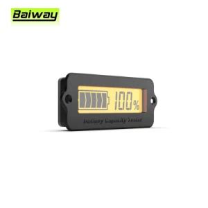 Bw Ly6w Digital LCD 3s 12V Acid Lead Lithium Battery Voltage Capacity