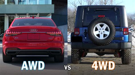 Awd Vs 4wd Is There Actually A Difference