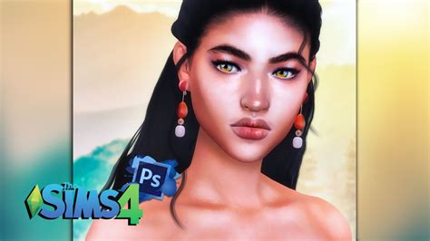 The Sims 4 Mary Photoshop Speed Edit Download Sim Katverse