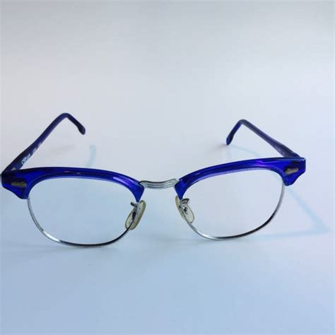 Classic Brand Horn Rimmed Eyeglasses Frames Made In … Gem