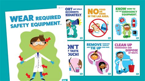 These Free Printable Lab Safety Rules Posters Belong In Every Science Classroom Primenewsprint