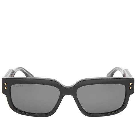 gucci eyewear gg1218s sunglasses black and grey end ca