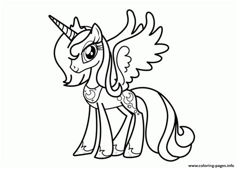 Then you must love my little pony, this wonderful world full of shimmering colours where these magnificent creatures with long hairs freely transform! Princess Luna My Little Pony Coloring Pages Printable