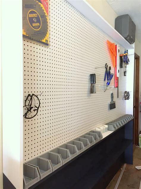 Garage Pegboard Wall The Ugly Duckling House