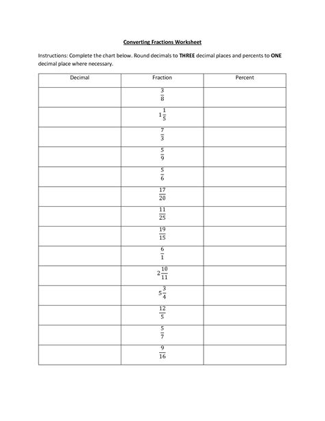 14 Fractions On A Ruler Worksheets