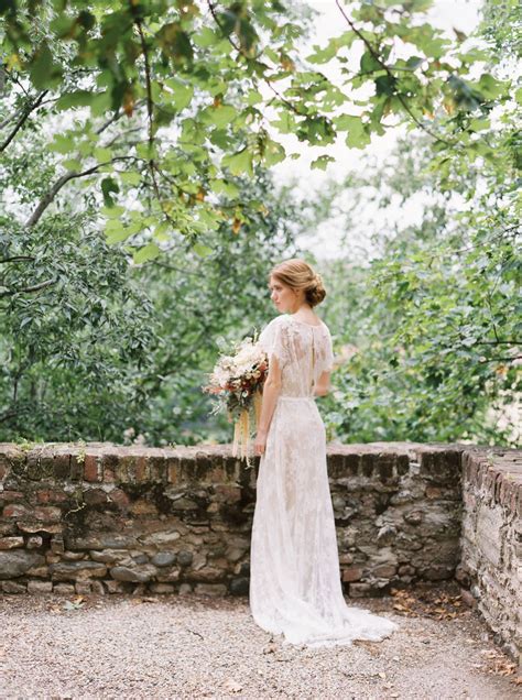 Intimate Romantic Italian Bridal Inspiration From The Cover Of