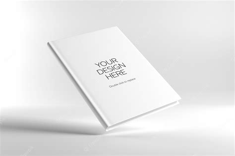 Premium Psd Blank Cover Book Mock Up