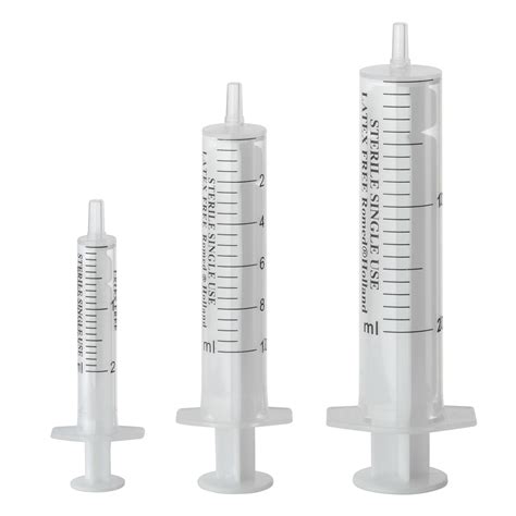 Syringe, medical, 10 ml, 2-component, luer tip, sterile | Dispolab Nederland