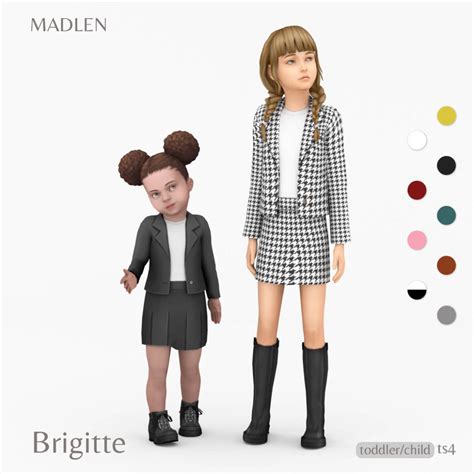 Sims 4 Brigitte Outfit Micat Game