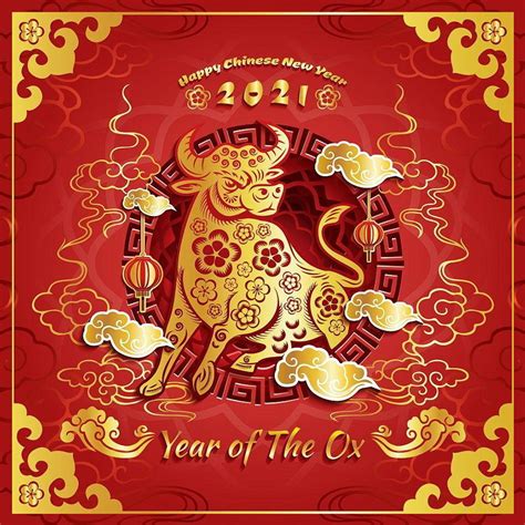 Chinese New Year 2021 Year Of The Ox Chinese New Year Zodiac Chinese