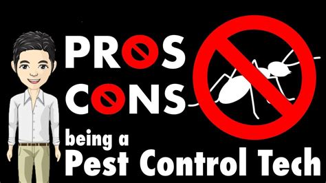 Pro And Cons Of Being A Pest Control Technicianexterminator 2023 Youtube