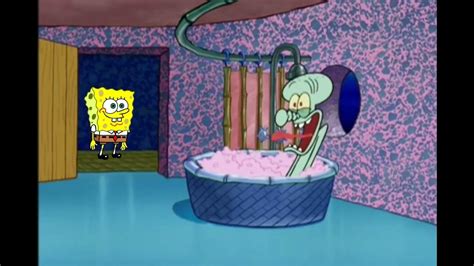 Spongebob Pop Broke Into The Squidward House Youtube
