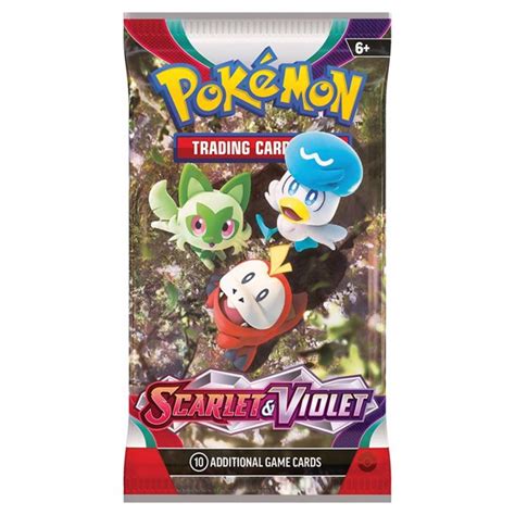 Pokemon Tcg Scarlet And Violet Booster Trading Cards Zing Pop Culture