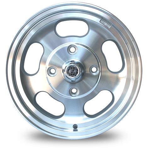 4810 Flat 4 Slotted Dish Wheel 4 Lug Vw 15 X 55