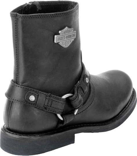 The scout is a fan favorite men's leather harness riding boot. Harley-Davidson Men's Scout Steel Toe Black Leather 7-Inch ...