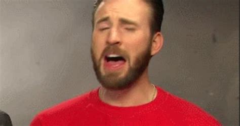 Chris Evans Laughing And Touching His Left Pec Album On Imgur