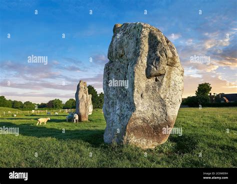 Avebury Neolithic Standing Stone Circle The Largest In England At