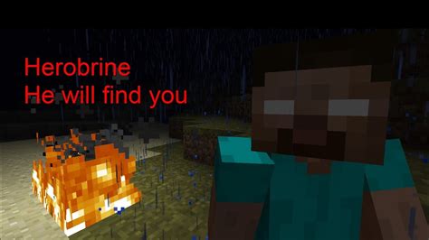 Minecraft How To Spawn Herobrine Youtube