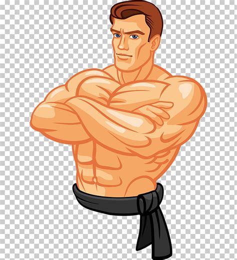 Cartoon Muscle Man Clipart 10 Free Cliparts Download Images On