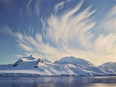Antarctica Winds Create A Dramatic Cloud Formation In The South