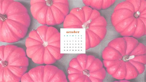 October 2020 Desktop Calendar Wallpapers — 22 Free Design