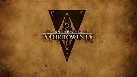 Morrowind Logo Wallpapers Wallpaper Cave