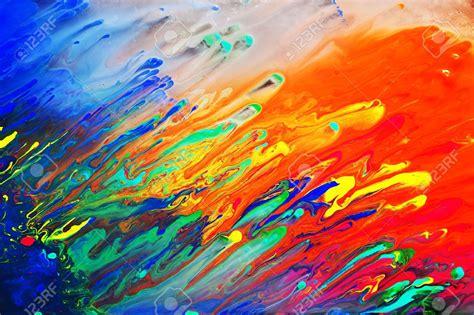 Download Abstract Colorful Oil Painting On S Texture Hand Drawn By