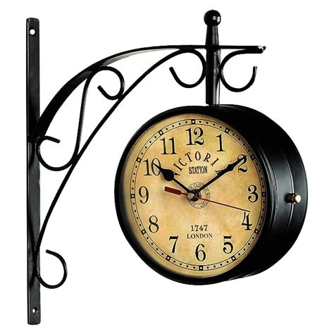 Buy Metal 6 Inch Clock Victoria Platform Clock Antique Wall Clock