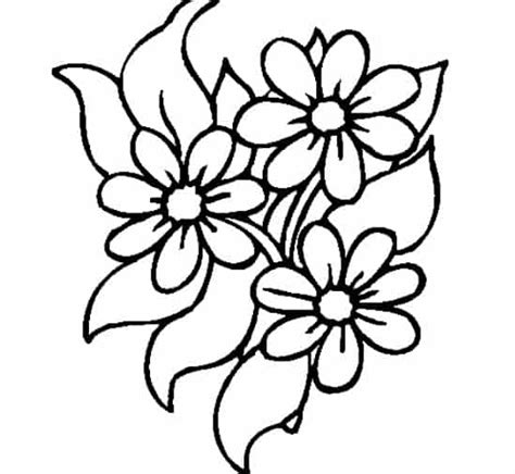 ragam hias lukisan corak batik bunga simple  ragam hias flora