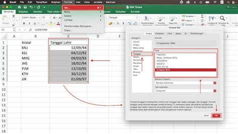 Cara Mengubah Format Tanggal Di Excel Gak Perlu Manual