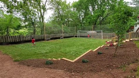 Backyard Soccer Practice Field Youtube