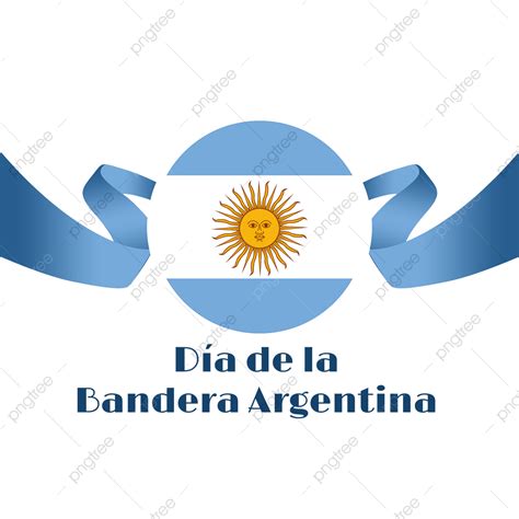 Blue Streamed Argentina Bandera Diaria Redonda Png Azul Degradado Cinta Png Y Psd Para