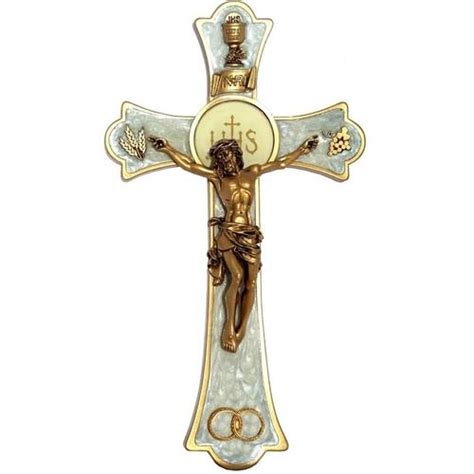 Sacrament Of Matrimony Holy Mass Crucifix Crucifix Catholic Wedding