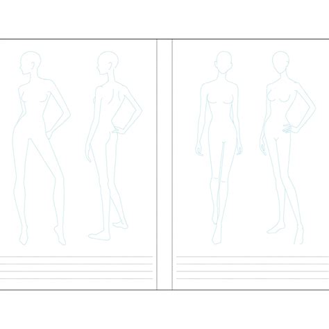 Woman Body Drawing Template Free Download On Clipartmag