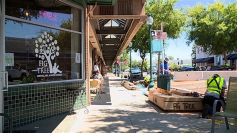 Roseville Coffee Shop Gets Creative With Outdoor Dining Guideline Fox40