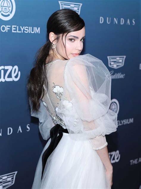 Sofia Carson Attends The Art Of Elysiums 12th Annual Black Tie Event